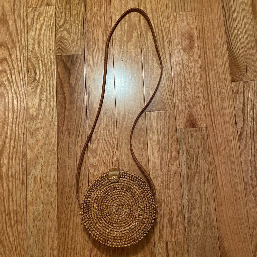 Rattan Purse